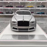 [Davis & Giovanni] 1:18 Rolls-Royce 2013 Wraith Novitec Silver Model Car Model Car Resin