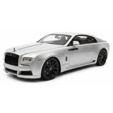[Davis & Giovanni] 1:18 Rolls-Royce 2013 Wraith Novitec Silver Model Car Model Car Resin