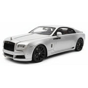 Davis & Giovanni Rolls-Royce 2013 Wraith Novitec plateado coche a escala 1:18 – coche a escala de colección en resina