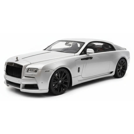 [Davis & Giovanni] 1:18 Rolls-Royce 2013 Wraith Novitec Silver Model Car Model Car Resin