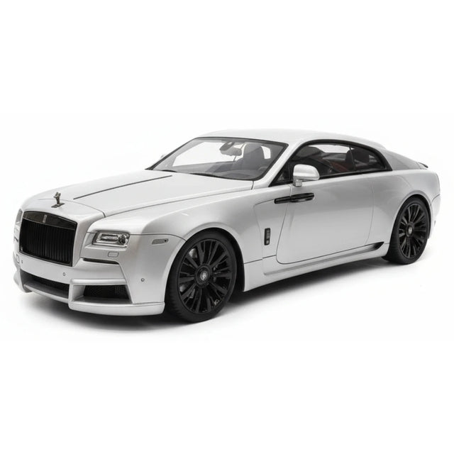 [Davis & Giovanni] 1:18 Rolls-Royce 2013 Wraith Novitec Silver Model Car Model Car Resin