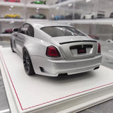 [Davis & Giovanni] 1:18 Rolls-Royce 2013 Wraith Novitec Silver Model Car Model Car Resin