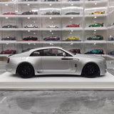 [Davis & Giovanni] 1:18 Rolls-Royce 2013 Wraith Novitec Silver Model Car Model Car Resin