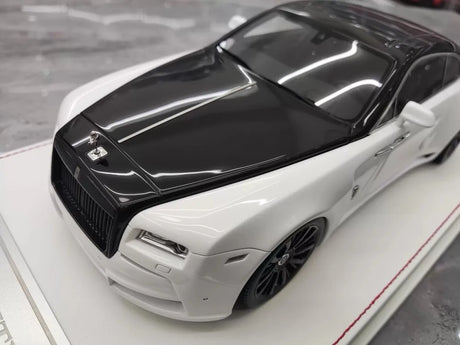 [Davis & Giovanni] 1:18 Rolls-Royce 2013 Wraith Novitec White & Black Model Car Resin
