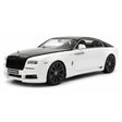 [Davis & Giovanni] 1:18 Rolls-Royce 2013 Wraith Novitec vit & svart modellbil harts