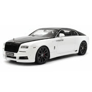 Davis & Giovanni Rolls-Royce 2013 Wraith Novitec blanco y negro 1:18 – coche a escala de colección en resina