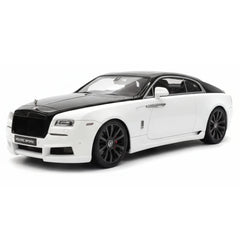 [Davis & Giovanni] 1:18 Rolls-Royce 2013 Wraith Novitec bianco & nero modellino di auto resina