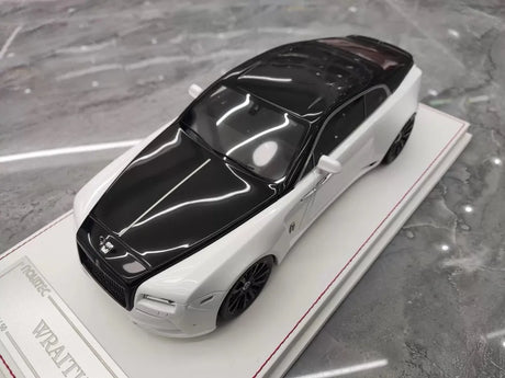 [Davis & Giovanni] 1:18 Rolls-Royce 2013 Wraith Novitec White & Black Model Car Resin