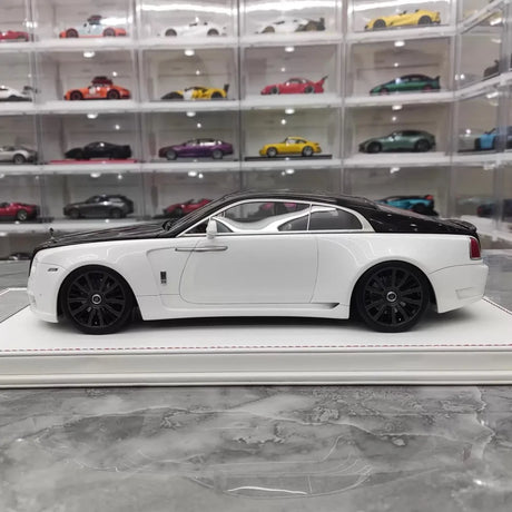 [Davis & Giovanni] 1:18 Rolls-Royce 2013 Wraith Novitec White & Black Model Car Resin