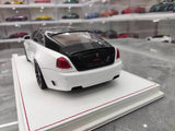 [Davis & Giovanni] 1:18 Rolls-Royce 2013 Wraith Novitec vit & svart modellbil harts