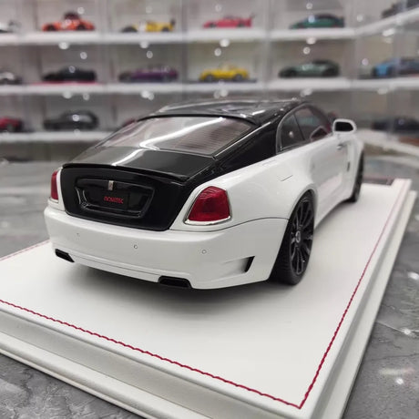 [Davis & Giovanni] 1:18 Rolls-Royce 2013 Wraith Novitec White & Black Model Car Resin