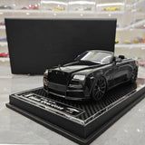 [Davis & Giovanni] 1:18 Rolls-Royce 2015 Dawn Novitec Spofec Black Model Car Resin