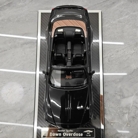 [Davis & Giovanni] 1:18 Rolls-Royce 2015 Dawn Novitec Spofec Black Model Car Resin