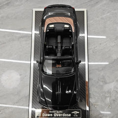 [Davis & Giovanni] 1:18 Rolls-Royce 2015 Dawn Novitec Spofec noir voiture miniature Resin