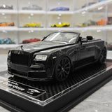 [Davis & Giovanni] 1:18 Rolls-Royce 2015 Dawn Novitec Spofec Black Model Car Resin