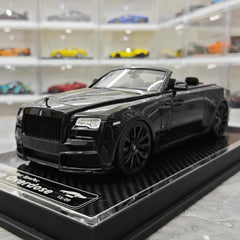 [Davis & Giovanni] 1:18 Rolls-Royce 2015 Dawn Novitec Spofec noir voiture miniature Resin