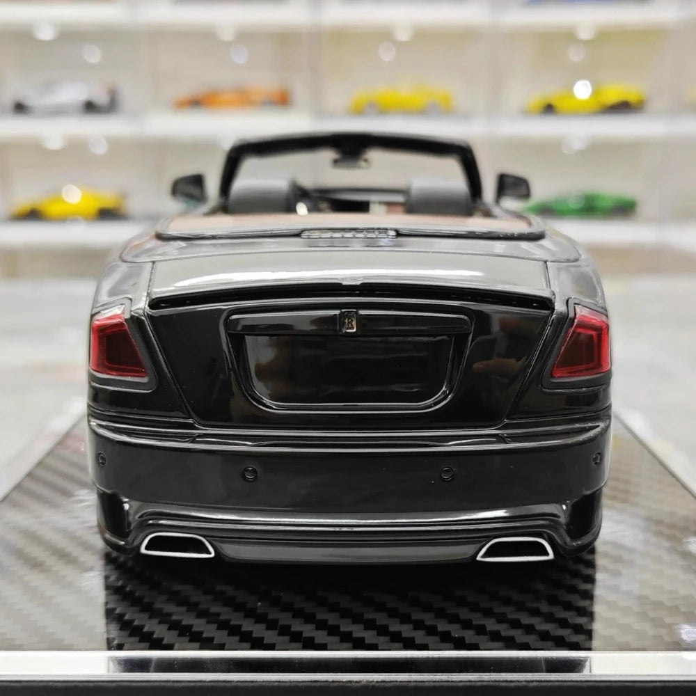 [Davis & Giovanni] 1:18 Rolls-Royce 2015 Dawn Novitec Spofec noir voiture miniature Resin