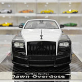 [Davis & Giovanni] 1:18 Rolls-Royce 2015 Dawn Novitec Spofec Black & White Model Car Resin