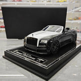 [Davis & Giovanni] 1:18 Rolls-Royce 2015 Dawn Novitec Spofec Black & White Model Car Resin