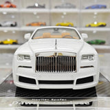 [Davis & Giovanni] 1:18 Rolls-Royce 2015 Dawn Novitec Spofec White Model Car Resin