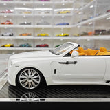 [Davis & Giovanni] 1:18 Rolls-Royce 2015 Dawn Novitec Spofec White Model Car Resin
