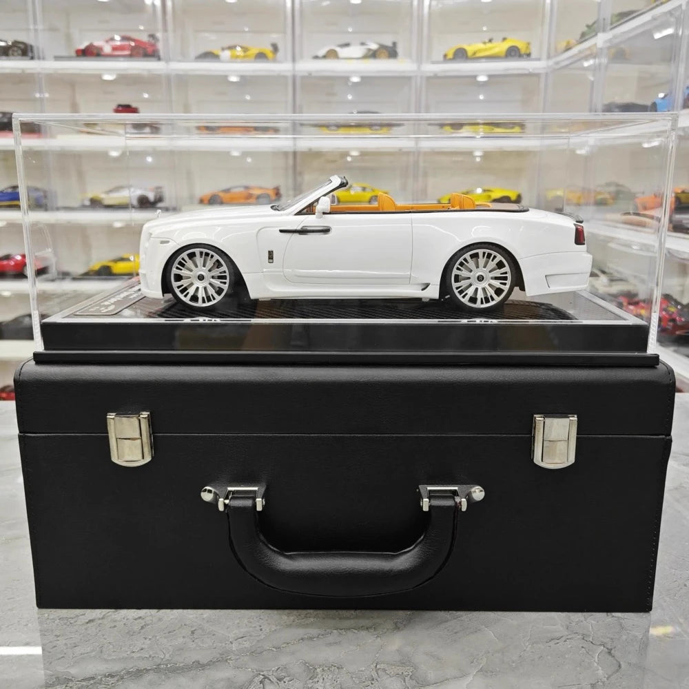 [Davis & Giovanni] 1:18 Rolls-Royce 2015 Dawn Novitec Spofec White Model Car Resin