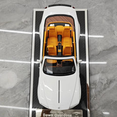 [Davis & Giovanni] 1:18 Rolls-Royce 2015 Dawn Novitec Spofec bianco modellino di auto resina