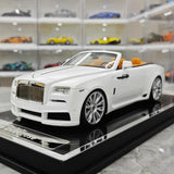 [Davis & Giovanni] 1:18 Rolls-Royce 2015 Dawn Novitec Spofec White Model Car Resin
