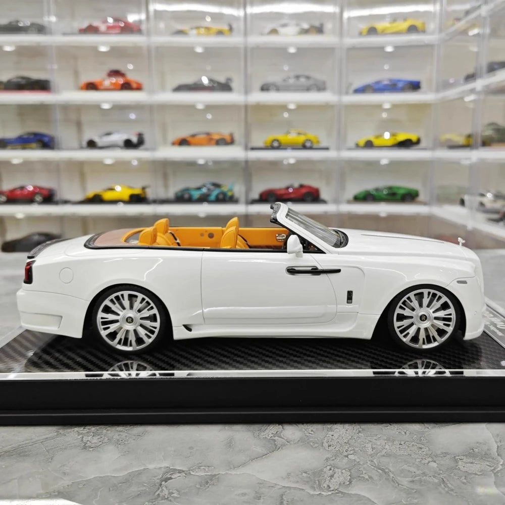 [Davis & Giovanni] 1:18 Rolls-Royce 2015 Dawn Novitec Spofec White Model Car Resin