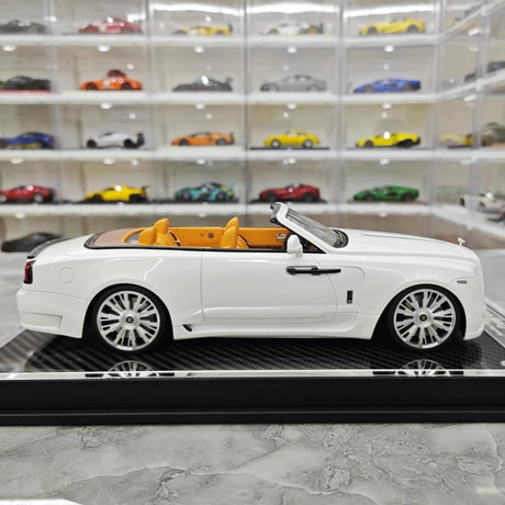 [Davis & Giovanni] 1:18 Rolls-Royce 2015 Dawn Novitec Spofec White Model Car Resin