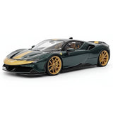 [Davis & Giovanni] 1:18 Ferrari 2023 SF90 Spider Novitec Green Model Car Resin