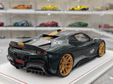 [Davis & Giovanni] 1:18 Ferrari 2023 SF90 Spider Novitec Green Model Car Resin