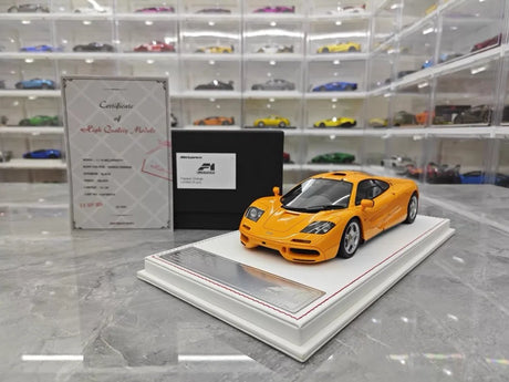 [Davis & Giovanni] 1:18 McLaren 1992 F1 Yellow Model Car Resin