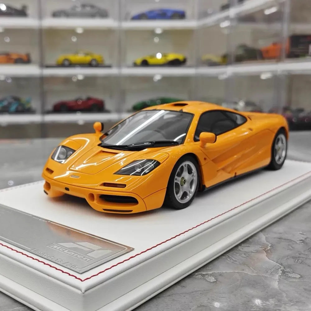 [Davis & Giovanni] 1:18 McLaren 1992 F1 Yellow Model Car Resin