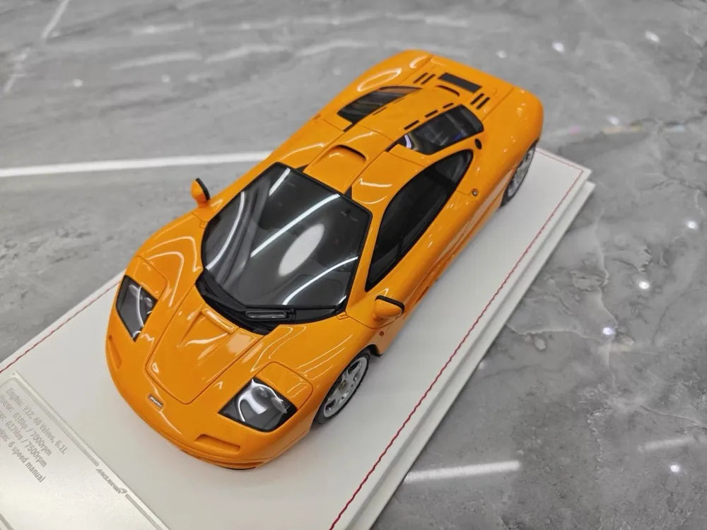 [Davis & Giovanni] 1:18 McLaren 1992 F1 geel modelauto Hars