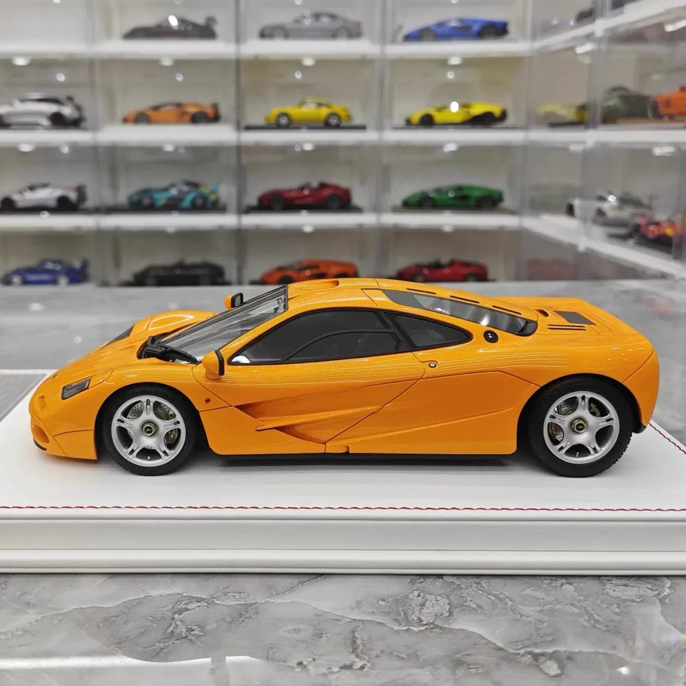 [Davis & Giovanni] 1:18 McLaren 1992 F1 Yellow Model Car Resin