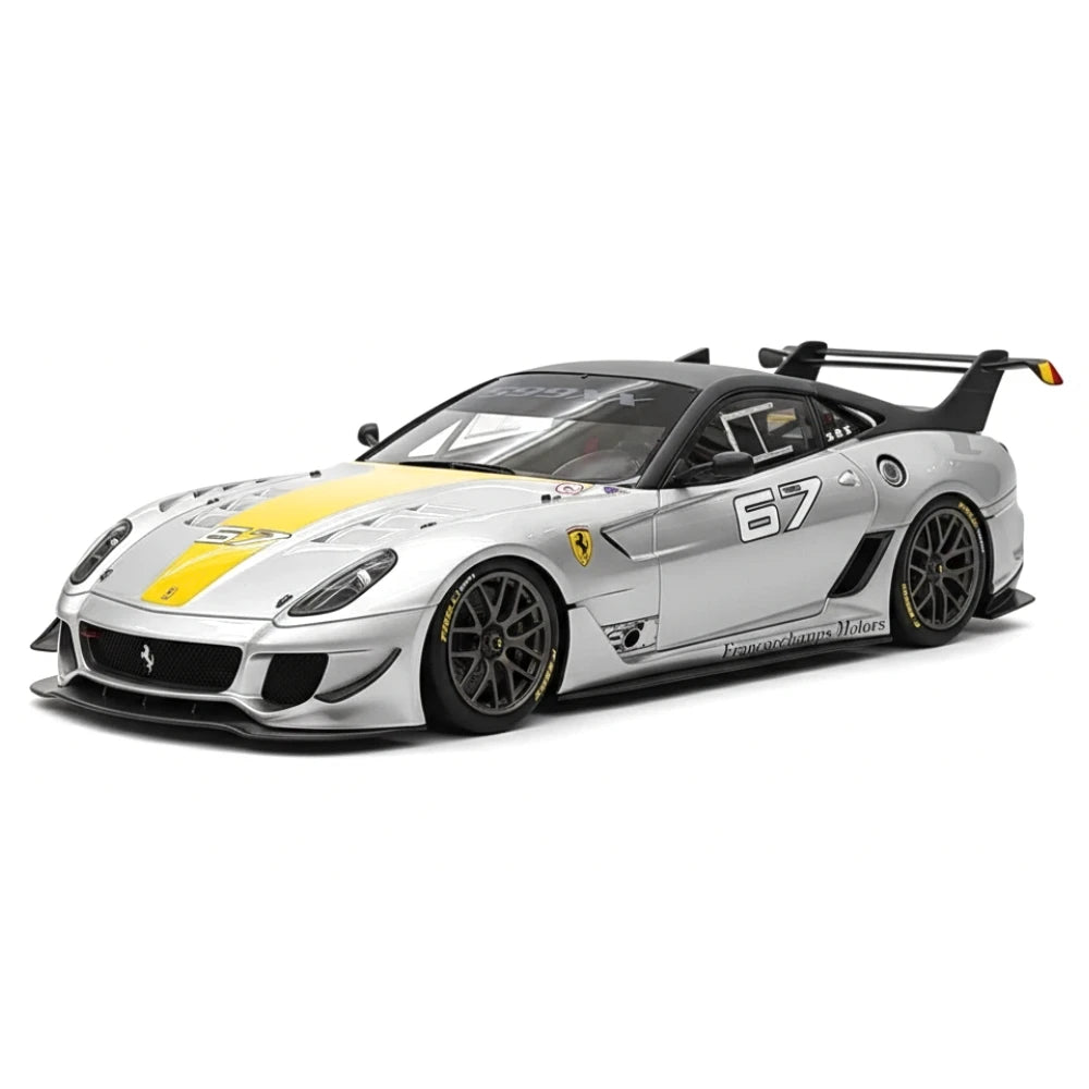 Davis & Giovanni 1:18 Ferrari 2011 599XX EVO Silver - STK – STK