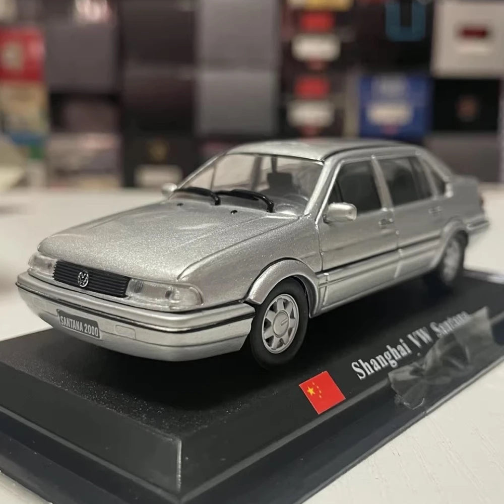 [Del Prado] 1:43 Volkswagen 1995 Santana 2000 argento modellino di auto Die-Cast