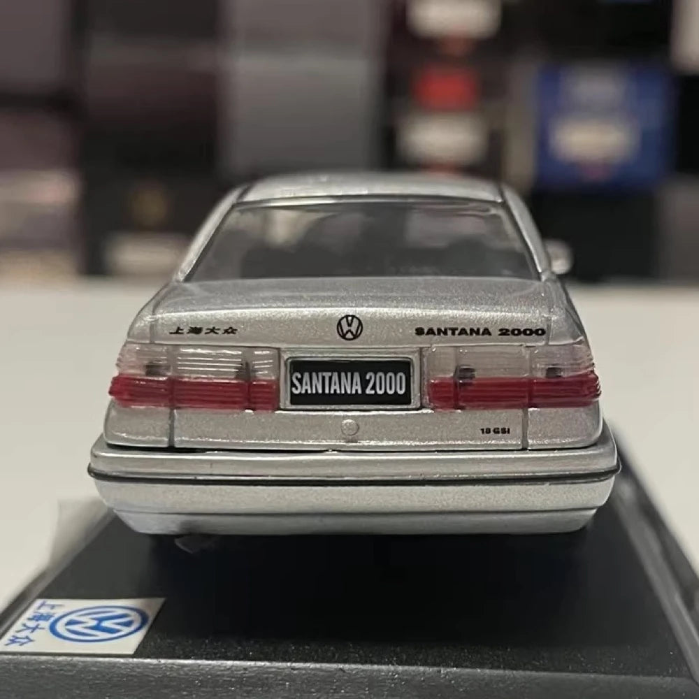 [Del Prado] 1:43 Volkswagen 1995 Santana 2000 argento modellino di auto Die-Cast