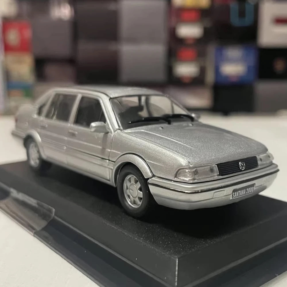 [Del Prado] 1:43 Volkswagen 1995 Santana 2000 argento modellino di auto Die-Cast