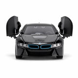 [TOY] 1:22 BMW 2013 I12 i8 Black Model Car Die-Cast
