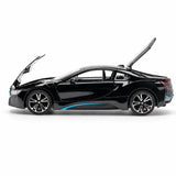 [TOY] 1:22 BMW 2013 I12 i8 Black Model Car Die-Cast