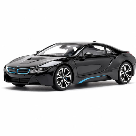 [TOY] 1:22 BMW 2013 I12 i8 Black Model Car Die-Cast