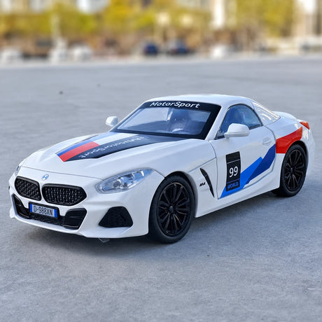 [TOY] 1:22 BMW 2019 G29 Z4 Motor Sport valkoinen pienoismalli Die-Cast