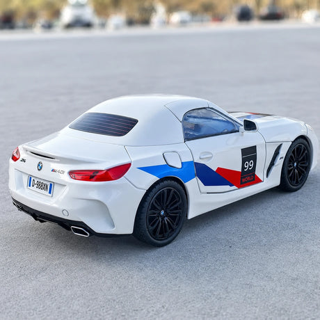 [TOY] 1:22 BMW 2019 G29 Z4 Motor Sport valkoinen pienoismalli Die-Cast