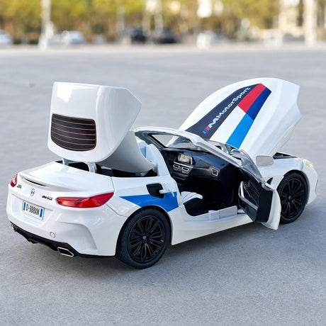 [TOY] 1:22 BMW 2019 G29 Z4 Motor Sport valkoinen pienoismalli Die-Cast