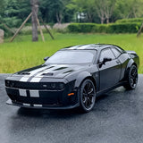 [TOY] 1:22 Dodge 2018 Challenger SRT Hellcat svart modellbil Die-Cast