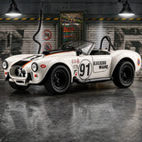 Ford 1965 Shelby Cobra 427 branco 1:22 – modelo de exposição em metal fundido