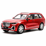 BMW 2019 G07 X7 xDrive40i Red 1:24 – model odlewu odlewanego