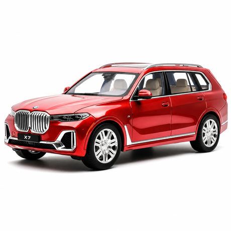 BMW 2019 G07 X7 xDrive40i Red 1:24 – model odlewu odlewanego